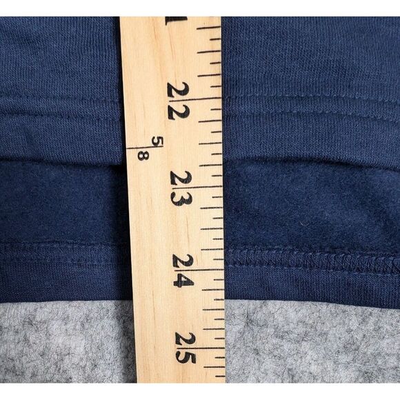 NFL Seattle Seahawks Women's Blue and Neon Green Hoodie Sweatshirt - Picture 8 of 10